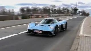Aston Martin Valkyrie ON THE ROAD!