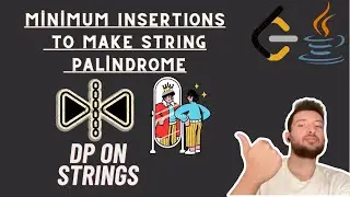 DP 15. Minimum Insertions to Make String Palindrome