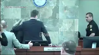 Tv Klan - Sulmohet fizikisht gjyqtarja në sallën e gjyqit