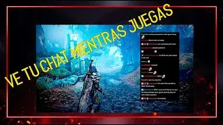 Como ver tu chat mientras haces stream | streaming con un solo monitor| tutorial