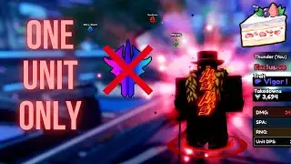 HOW TO AFK FARM CAKES WITH ONE UNIT! NO MONARCH REQUIRED! ANIME VANGUARDS