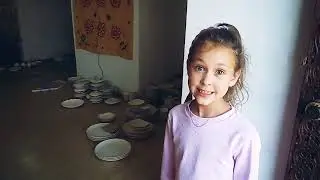 Гончарная мастерская, узбекская посуда в Ташкенте.