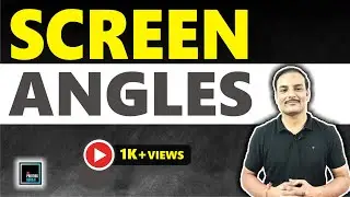 SCREEN ANGLES in Printing | PRINTING TECHNOLOGY | PRINTING GURUJI