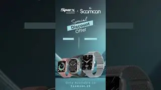 Sparx Smartphones X Samaaan.pk Mega Sale on Smartwatches #sale #smartwatches #trending #tech