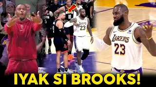 Iyak si Brooks napikon na si LeBron James hype si Bronny nabuhay na si Austin Reaves!
