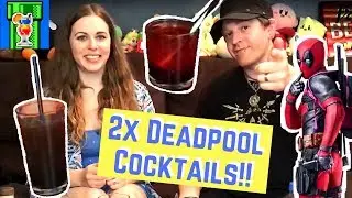 Deadpool 2 - Deadpool's Head Cocktail & 4th Wall Break Cocktail | Just The Drinks
