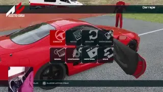 Assetto corsa Supra drifting - foot cam