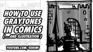 How To Use Graytones in Comics (…And Illustration)