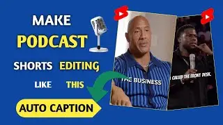🎙️How To Make Podcast Shorts For YouTube | Make 10 YouTube Shorts in 1 Hour Using AI Tool