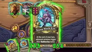 Sire Denathrius with gold Young Murk-Eye and Murloc