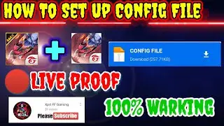 HOW TO CONFIG FILE 📂 SET UP IN FREE FIRE GAME , FREE FIRE MAX SET UP CONFIG FILL 🎯 , Xprt FF Gaming