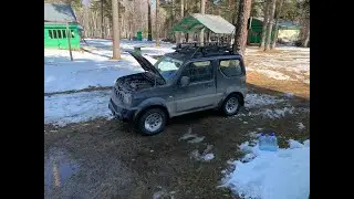 Покатушки, Сузуки Джимни, Сузуки Гранд Витара, Крузак 100. Поездка на озеро