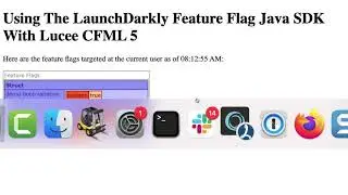 Using The LaunchDarkly Feature Flag Java SDK With Lucee CFML 5.3.8.201