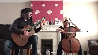 Blondie - Atomic for Cello and Guitar played by John Hallam and Rosie Townhill