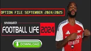اوبشن فايل اسطورية جديدة لعبة Efootball life 2024 باحدث الانتقالات 2025 Option file