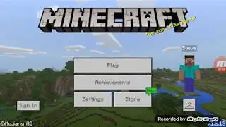 Minecraft Bedrock (1) I Have To Sign Into Xbox Live!!!
