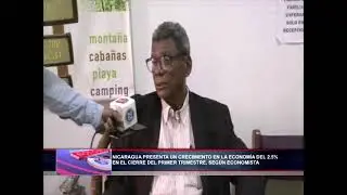 Nicaragua presenta un crecimiento económico de 2.5%, según economista