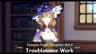 Genshin Impact - Troublesome Work - Lisa Story Quest