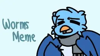 (flipaclip) Worms Meme (but its tweened and rushed)