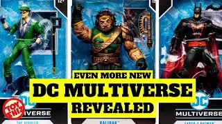 2023 EVEN MORE NEW DC MULTIVERSE FIGURES REVEALED | McFarlane Toys