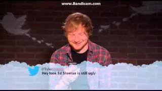 Ed Sheeran reads mean tweet