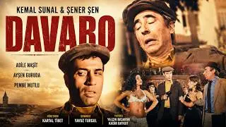 Davaro Türk Filmi | FULL | 4K ULTRA HD | KEMAL SUNAL | ŞENER ŞEN