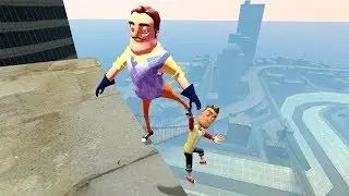 Gmod Hello Neighbor ragdolls vol.3