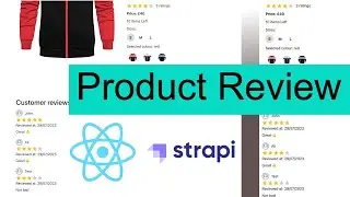 Create Product Review in Reactjs and Strapi Step by Step For Beginners and Mid level.