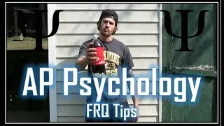 AP Psychology Test Tips - Formatting Your FRQ (CHUG SODAS)