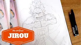 How To Draw Eijiro Kirishima