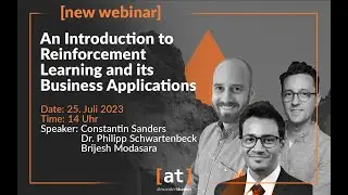 Webinar: Introduction to Reinforcement Learning