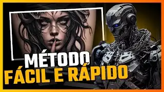 Como usar INTELIGÊNCIA ARTIFICIAL para fazer desenhos AUTORAIS!