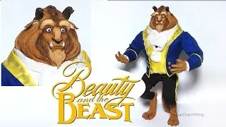 Beast (Beauty & The Beast) Inspired Poseable Doll - Polymer Clay Tutorial