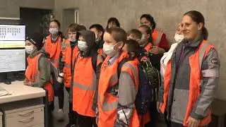 Экскурсия пятиклассников на железнодорожную станцию Юктали