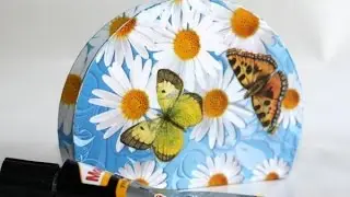 Из чего сделать красивую салфетницу