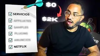 7 formas FÁCILES de GANAR DINERO como PRODUCTOR musical (Bonus al final)  Ep: 03