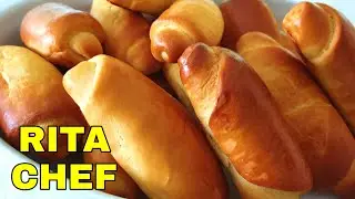 HOW TO MAKE SWEET MILK BREAD ROLL - EASY RECIPE by RITA CHEF.