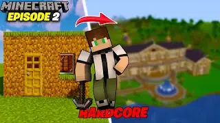 I Built The Best Dirt House Of All Time In Minecraft | Minecraft Game | Minecraft Hardcore |