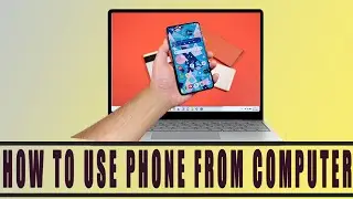HOW TO USE PHONE FROM COMPUTER - APOWERMIRROR TUTORIAL