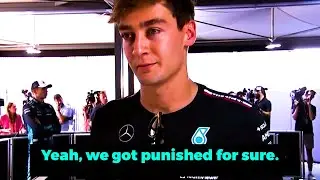 Russell SAD Post Qualifying Interview 2023 Hungarian GP