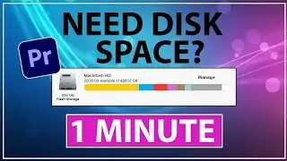 How to Clear Cache (Free UP Hard Drive Space) | Adobe Premiere Po | The Editor