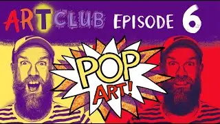 Pop Art for kids (Warhol, Lichtenstein) – Art Club with Olaf Falafel Ep06