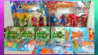 3 Coleção Bonecos Vingadores Guerra Infinita, Dragon Ball Super e Tartarugas Ninja - Review