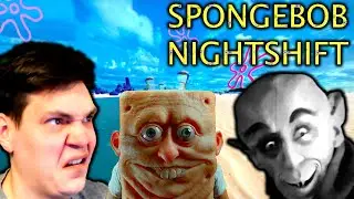 ХОРРОР ПРО ГУБКУ БОБА ▶ Spongebob Nightshift
