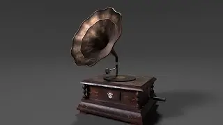 HOW TO TEXTURE A 3D MODEL IN SUBSTANCE PAINTER | GRAMOPHONE TEXTURING