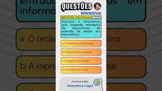 Quiz Informática ✅️ #informatica #concurso #prova #questões #dicas #foco #estudos #concursospúblicos