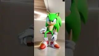 Sonic paralyzed for a while Ai style 