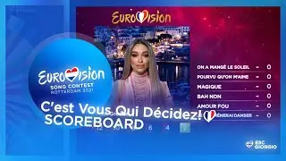 🇫🇷 C'est Vous Qui Décidez! 2021 - Scoreboard Design