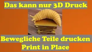 3D-Druck: Bewegliche Teile drucken