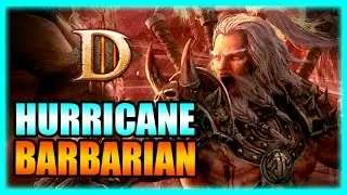 Diablo 3 - Hurricane Barbarian Whirlwind Torment 10 Farming Build! Patch 2.3 Gameplay